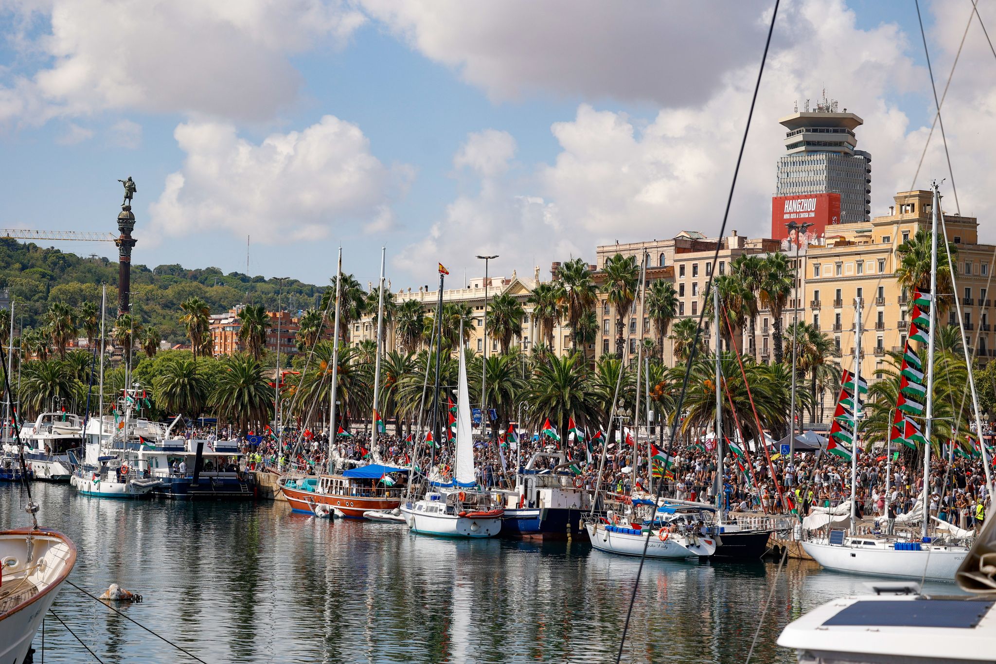 Neue Gaza-Hilfsflotte nach Barcelona zurückgekehrt