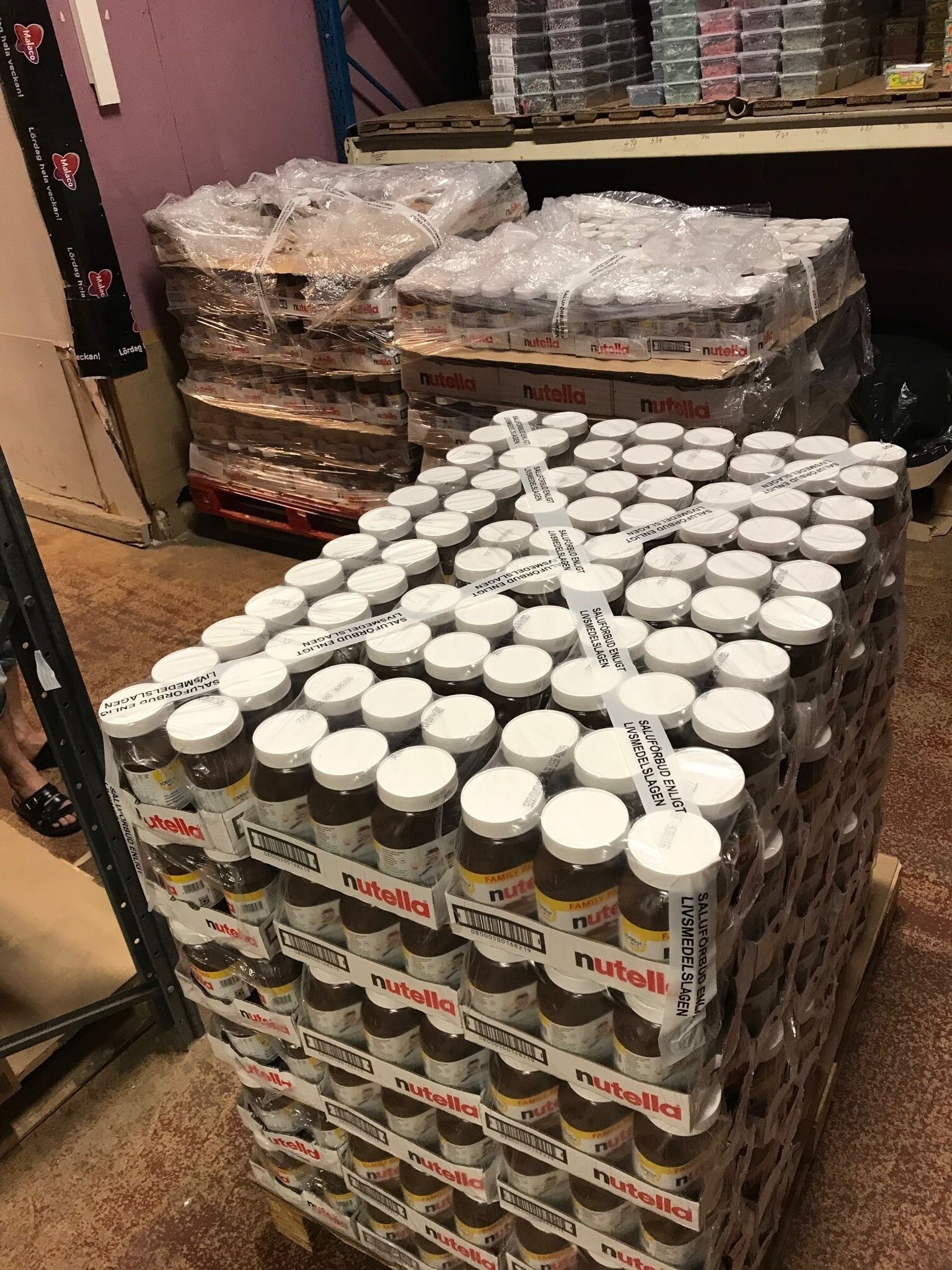 Schwedische Behörde verzweifelt an Nutella-Lagerfund