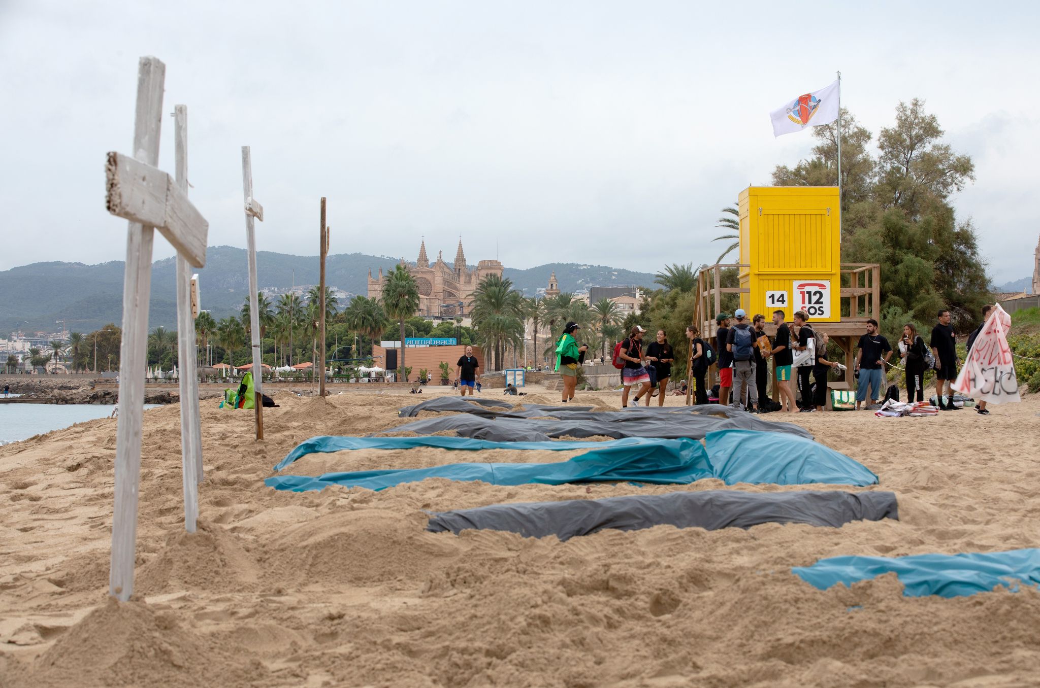 Strandretter streiken auf Mallorca und Ibiza