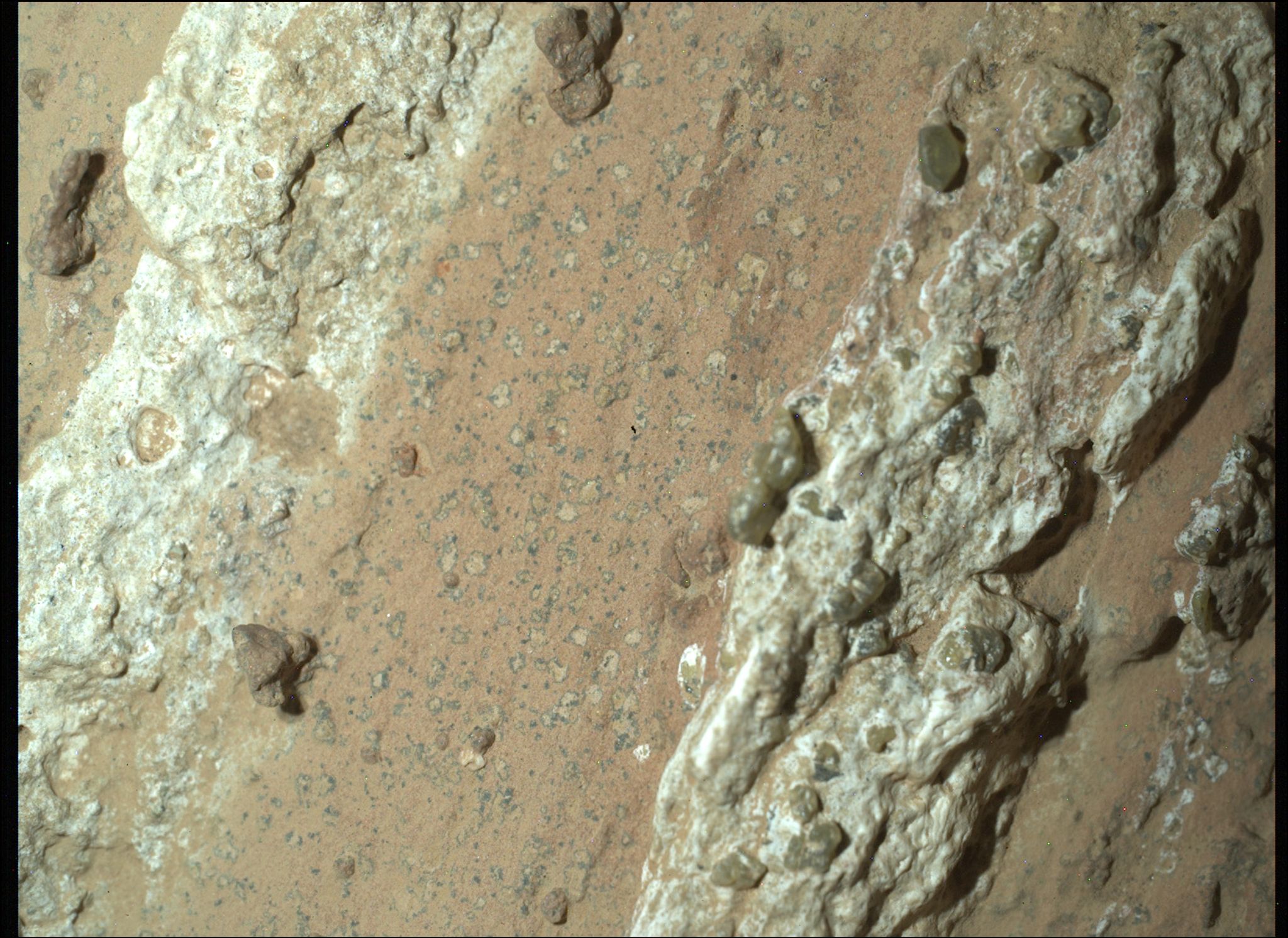 Nasa: Mars-Stein könnte Zeichen von früherem Leben zeigen