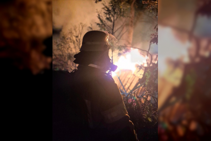 Lehe: Brand auf Kleingartengelände