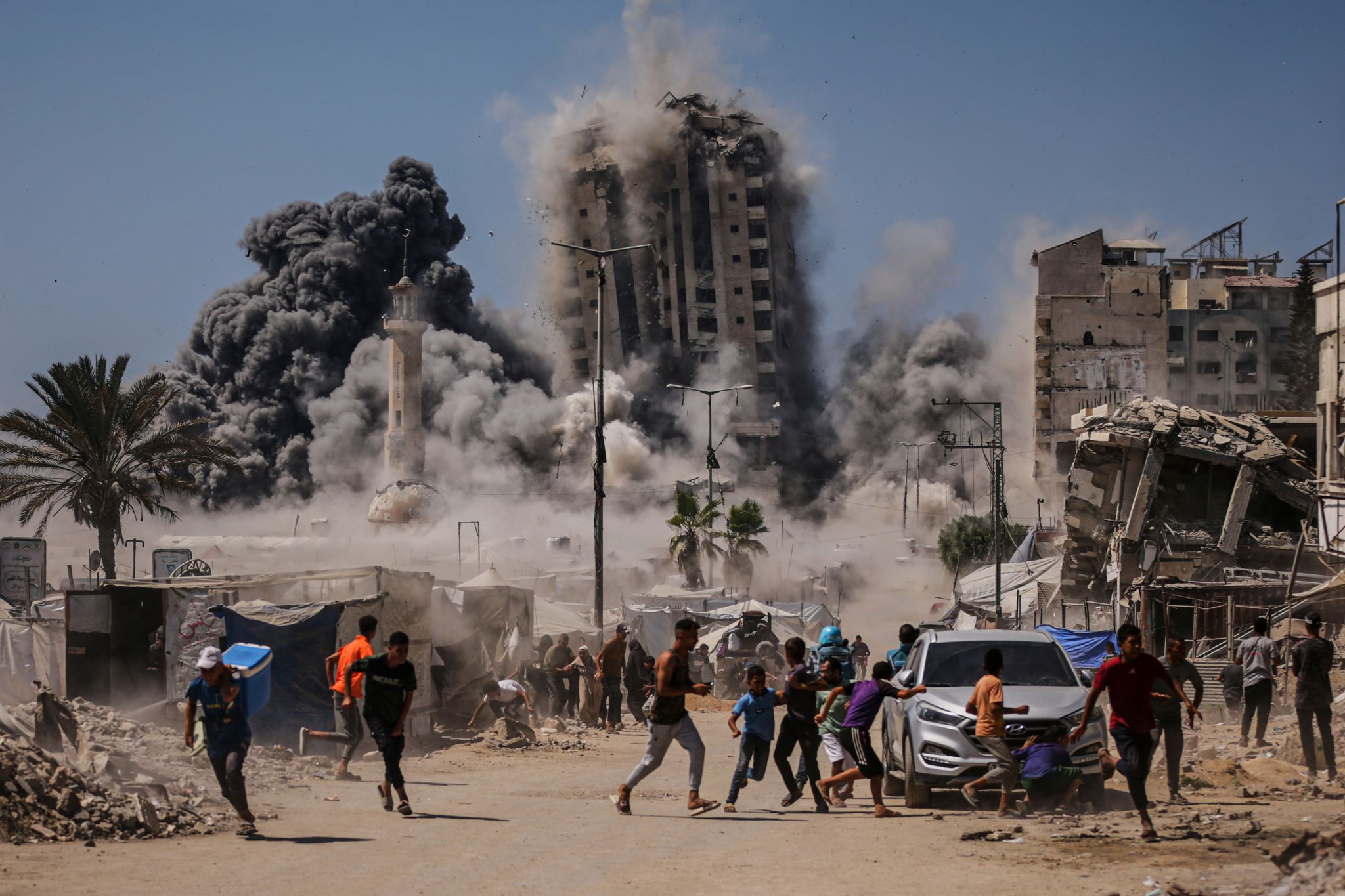 Bericht: 40 Tote bei Angriffen Israels in Gaza