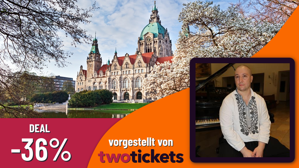 Klassische Konzerte in Braunschweig am 13.12.25: Anton Genkin Klavierabend  Nr. 6