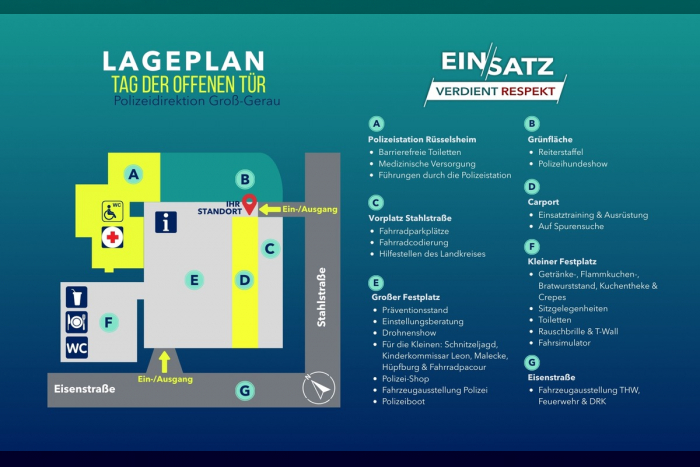 Rüsselsheim am Main: Tag der offenen Tür bei der Polizei in Rüsselsheim