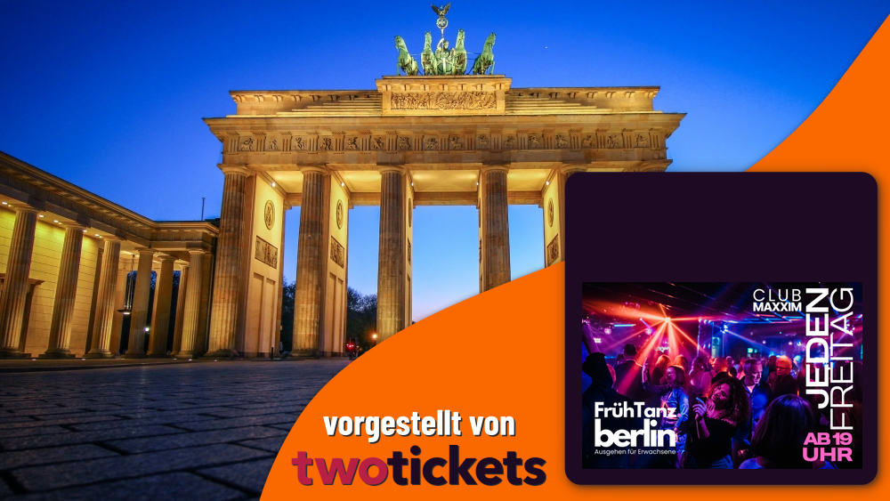 Pop & Hip Hop in Berlin am 07.11.25: FrühTanz ❤️ Ausgehen für Erwachsene