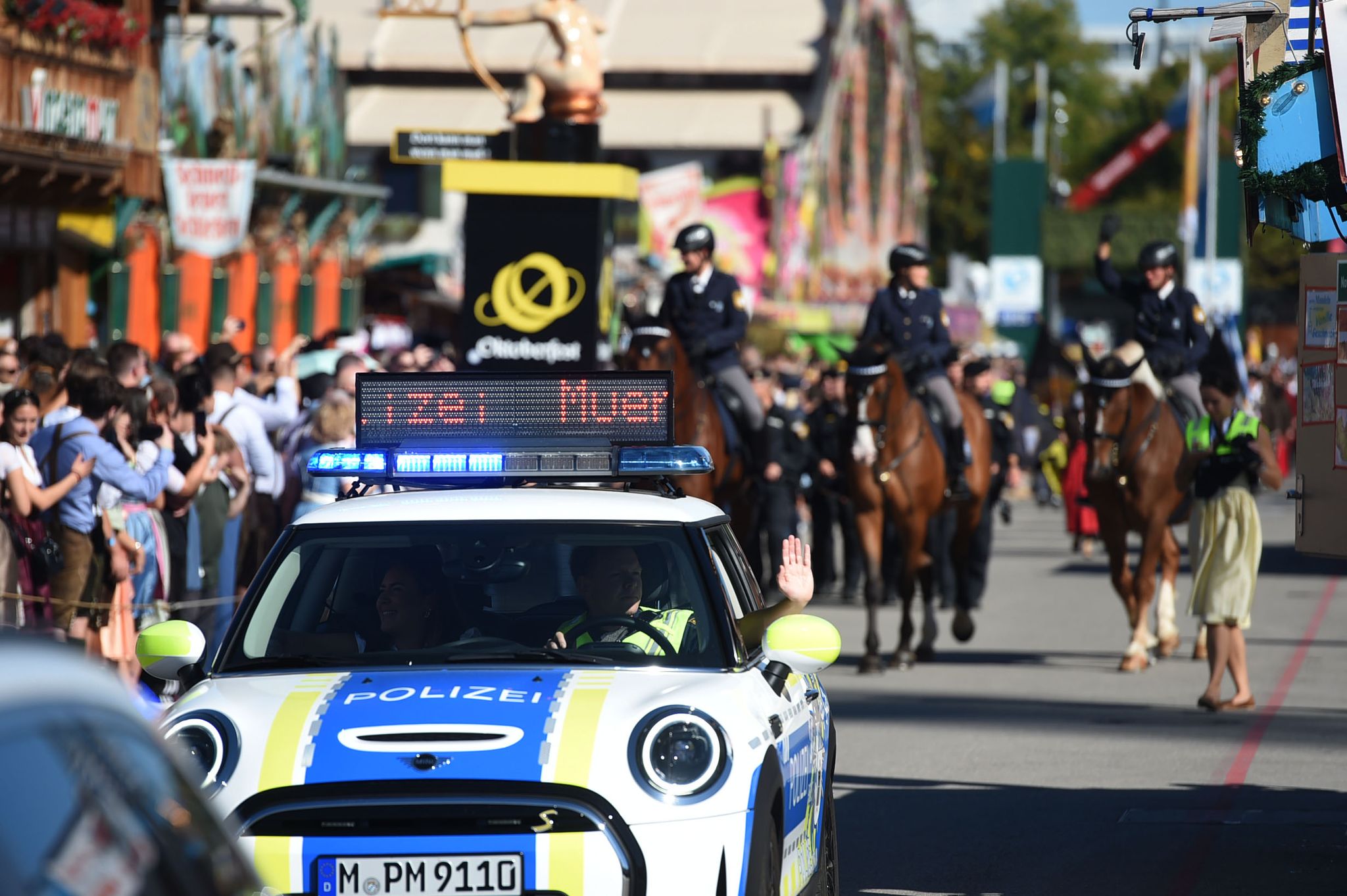 Über 500 Polizeieinsätze und 150 Festnahmen auf der Wiesn