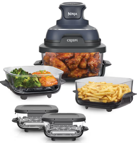 Gesünder frittieren: Ninja CRISPi Glas-Heißluftfritteuse jetzt für nur 199,99 € statt 249,99 €