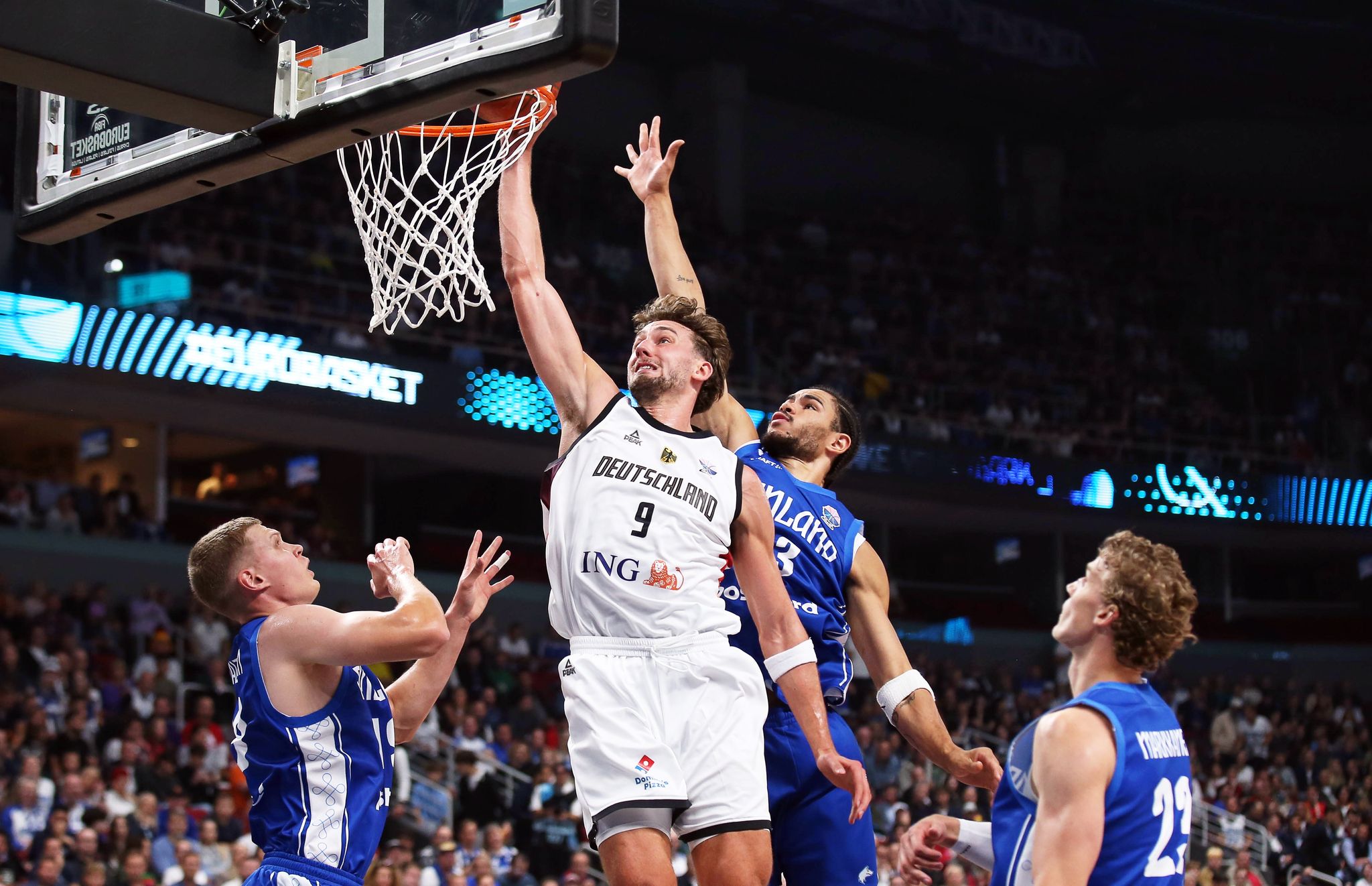 Deutschlands Basketballer im EM-Finale nach Sieg über Finnland
