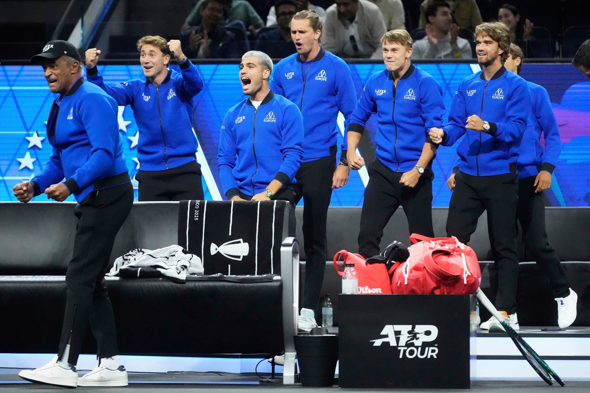 Team Europa dominiert den Laver Cup in San Francisco
