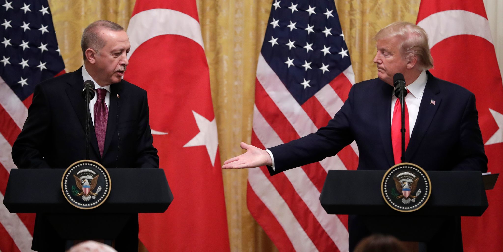Trump und Erdogan: Knackpunkte bei Treffen im Weißen Haus