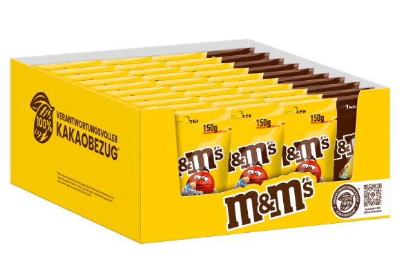 Deal der Woche: 40er-Pack M&M’s für 69,99 € statt 115,60 €
