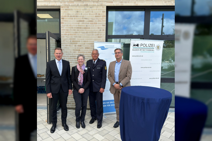 Neuer Polizeiposten Blaustein eingeweiht