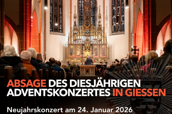 Gießen: Adventskonzert des Polizeipräsidiums abgesagt