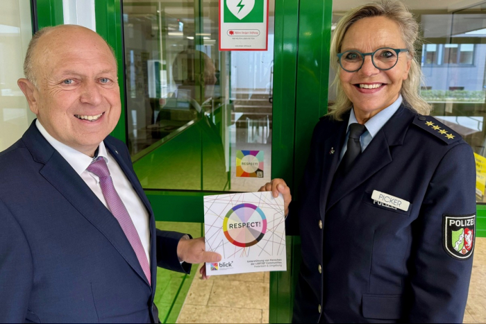 Polizei Paderborn tritt RESPECT!-Kampagne bei