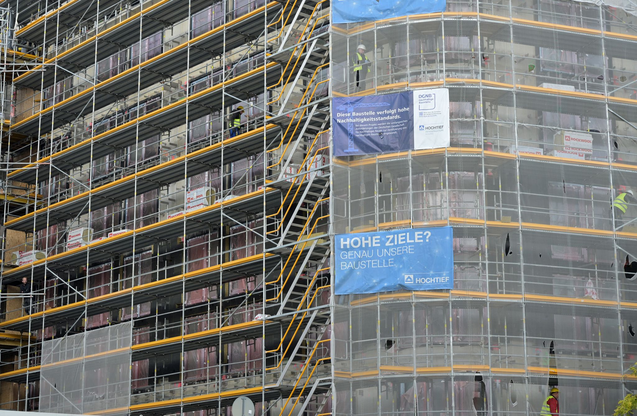 Umsatzverluste am Bau – Aufträge erholen sich