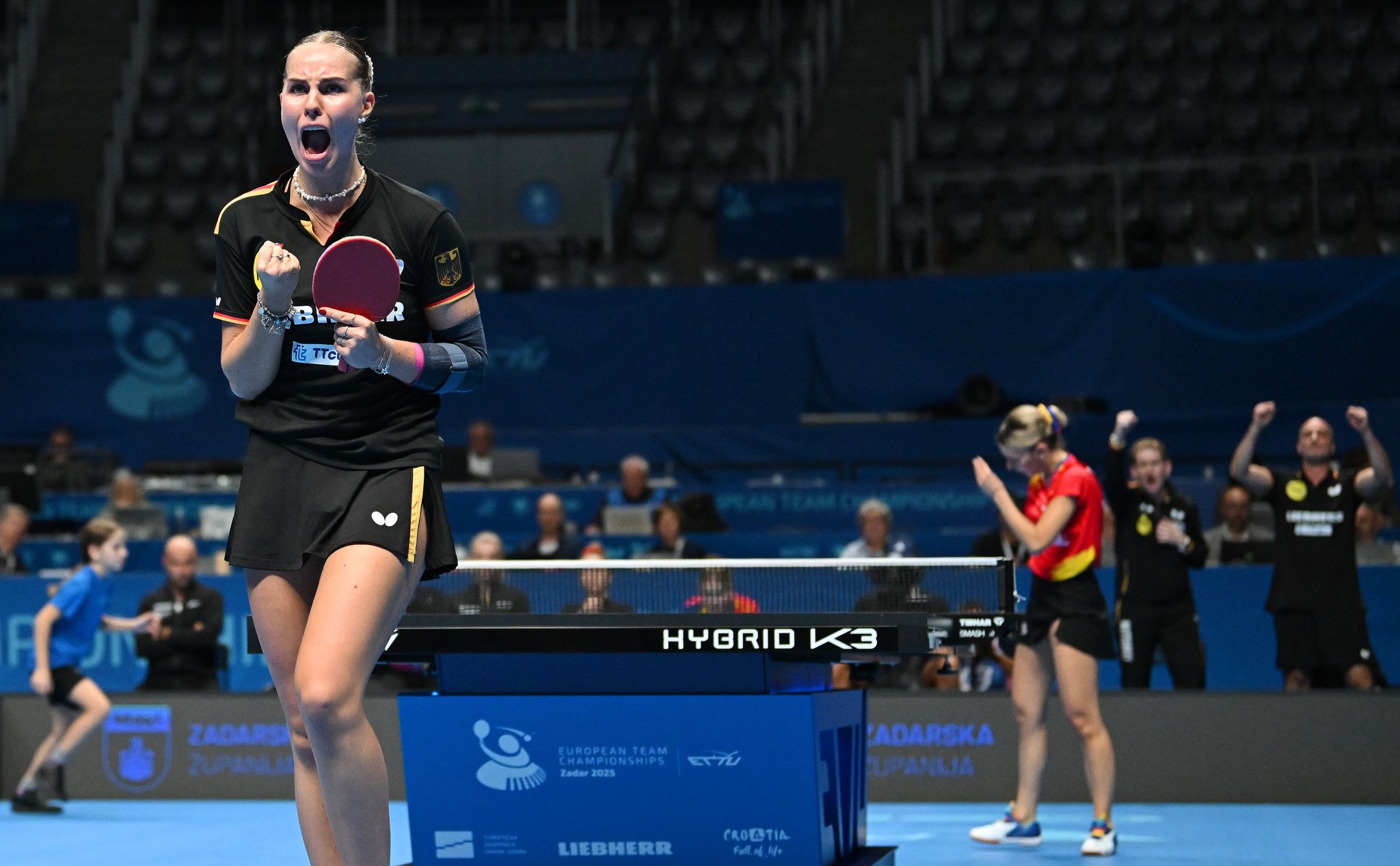 Deutsche Frauen holen Rekordsieg bei Tischtennis-Team-EM in Kroatien