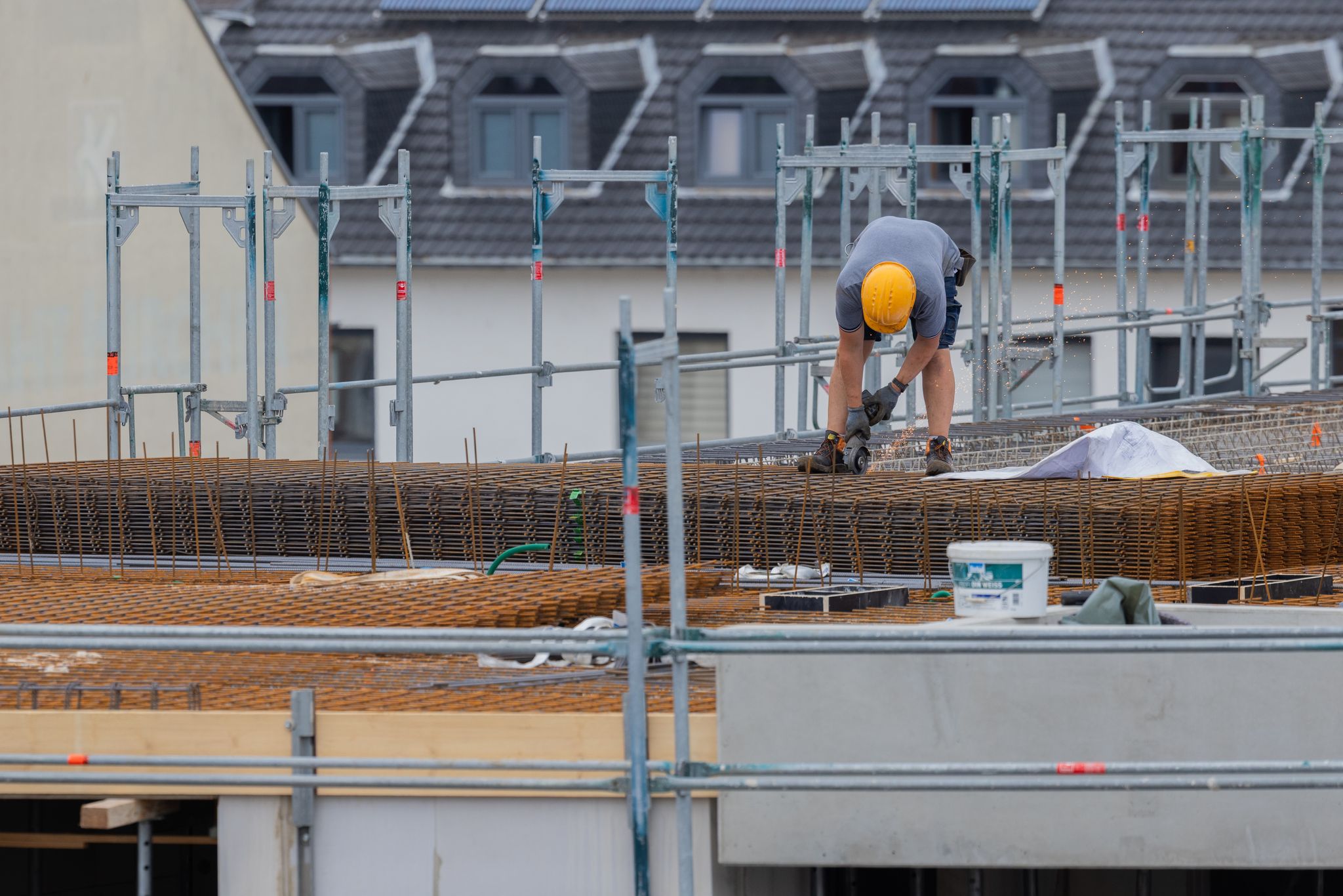 Stimmung im Wohnungsbau auf Drei-Jahres-Hoch