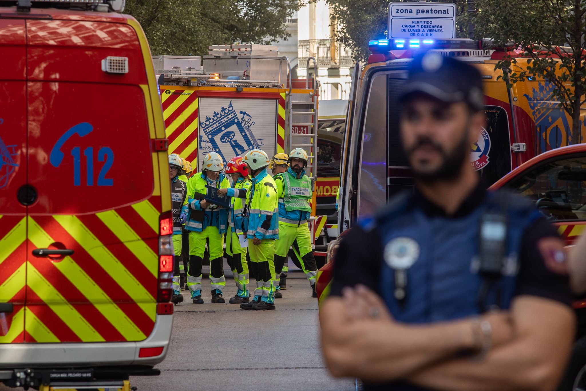 Mindestens zwei Tote nach Gebäudeeinsturz in Madrid