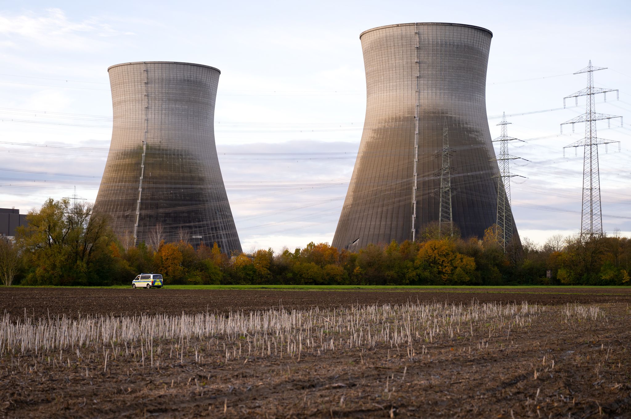 Kühltürme von AKW Gundremmingen gesprengt