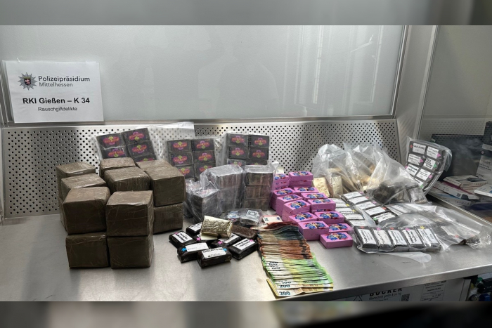 Gießen: 23-Jähriger in Haft wegen Drogenhandels