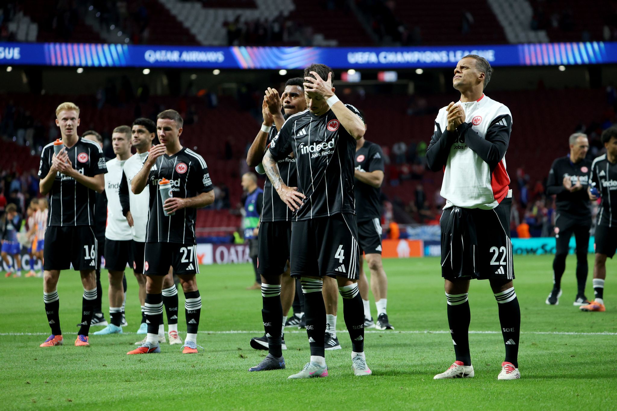 «Eine Nummer zu groß»: Frankfurt stößt in Madrid an Grenzen