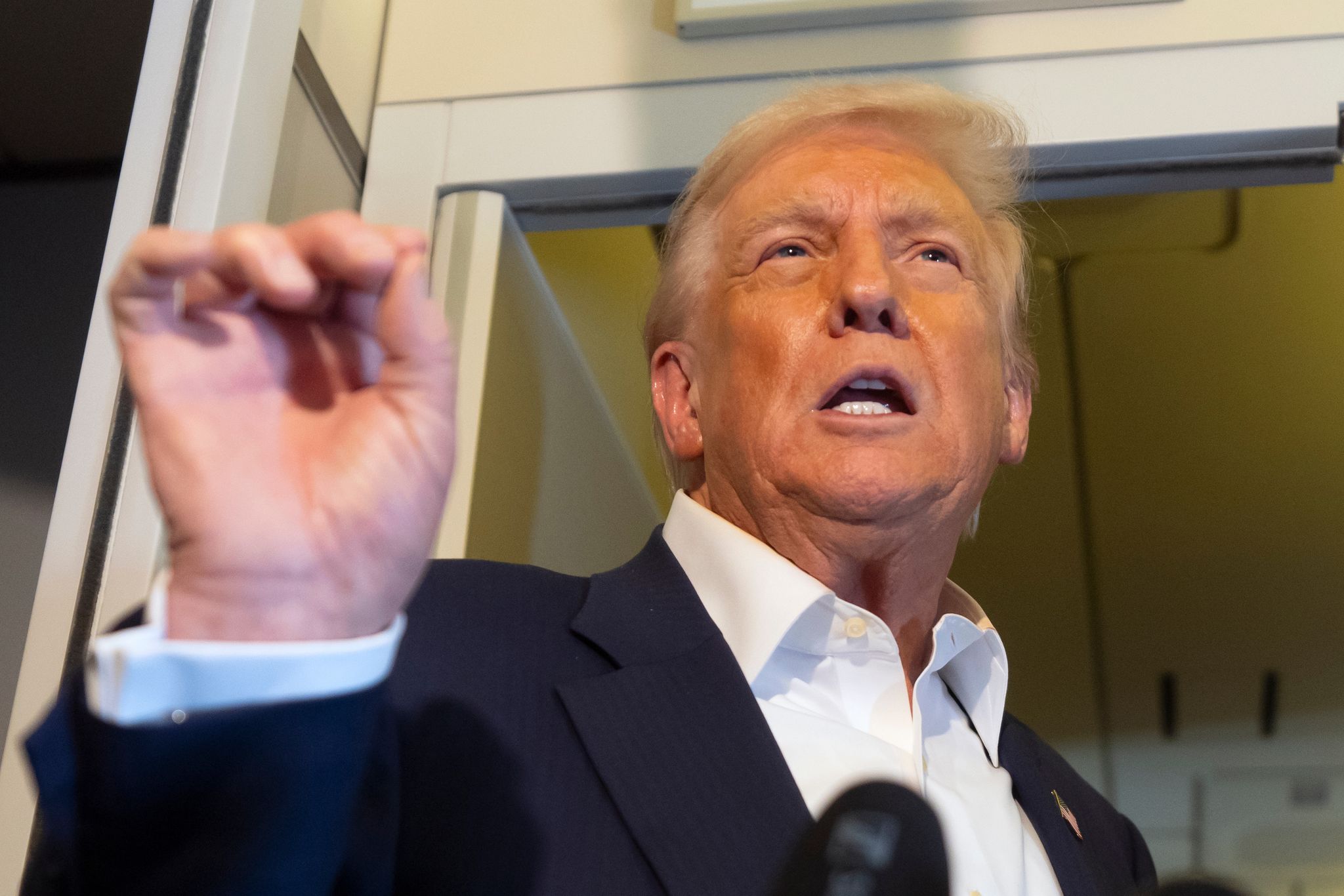 Donald Trump unterzieht sich MRT-Untersuchung