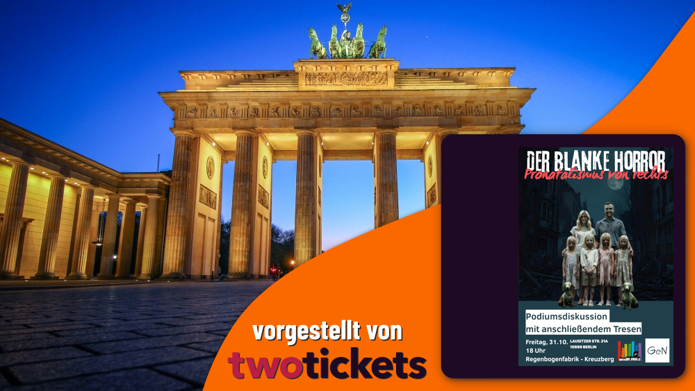 Indoor in Berlin am 31.10.25: „Der blanke Horror: Pronatalismus von rechts“