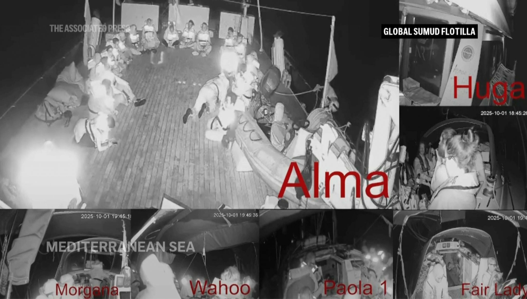 Israels Marine fängt Schiffe der Gaza-Hilfsflotte ab