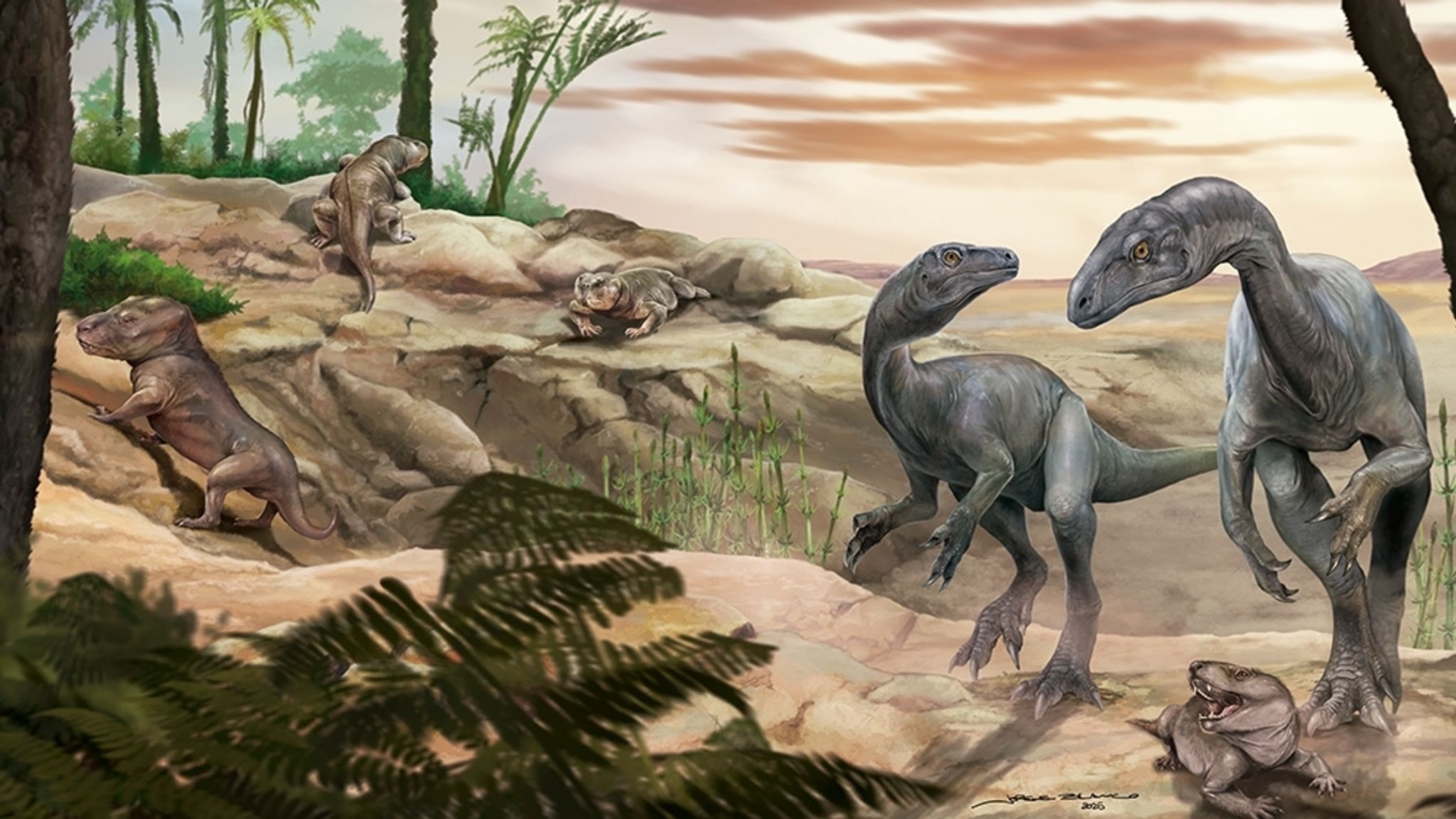 Fossilienfund in Argentinien: Einer der ältesten Dinosaurier