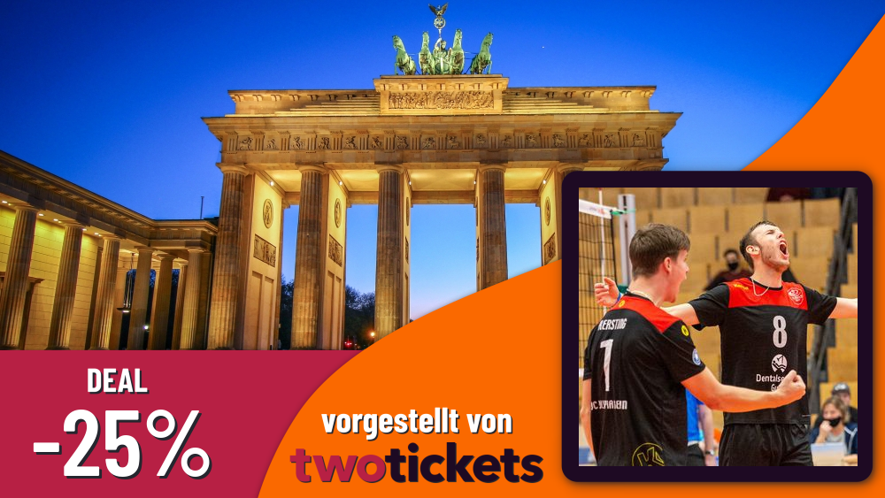 Mit dem Ball in Berlin am 25.02.26: VCO Berlin vs. Berlin Recycling Volleys