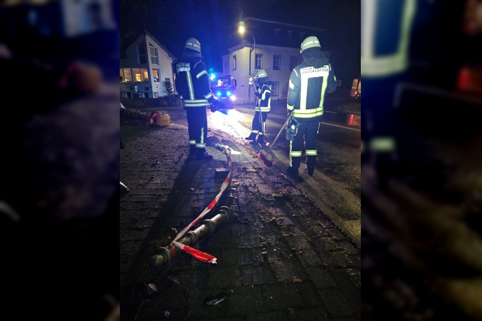 Breckerfeld: Ölspur nach Verkehrsunfall