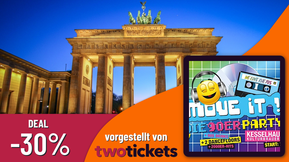 Pop & Hip Hop in Berlin am 06.12.25: Move iT! – die 90er Party
