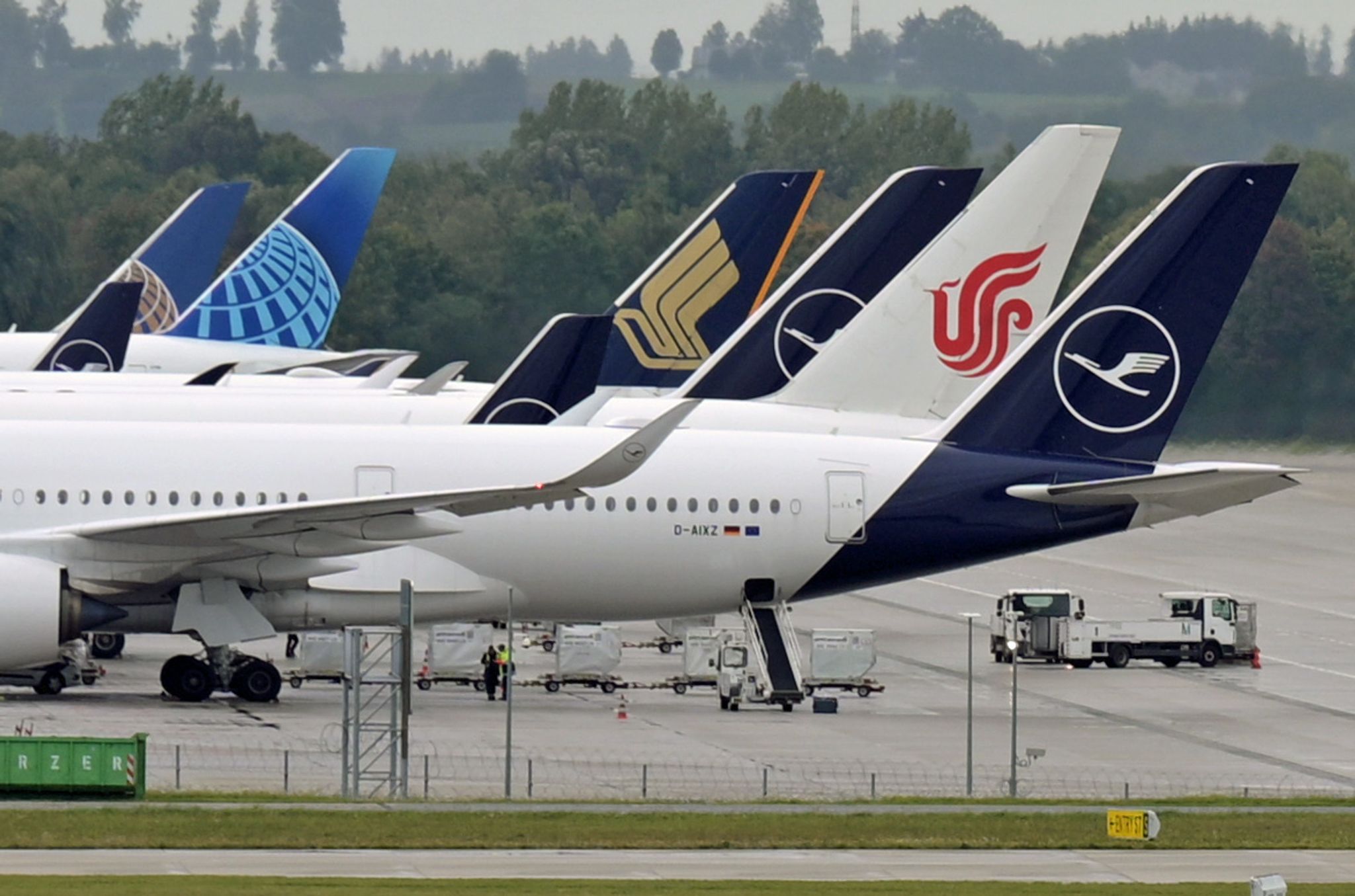 Deutscher Luftverkehr wächst im Winter nur langsam