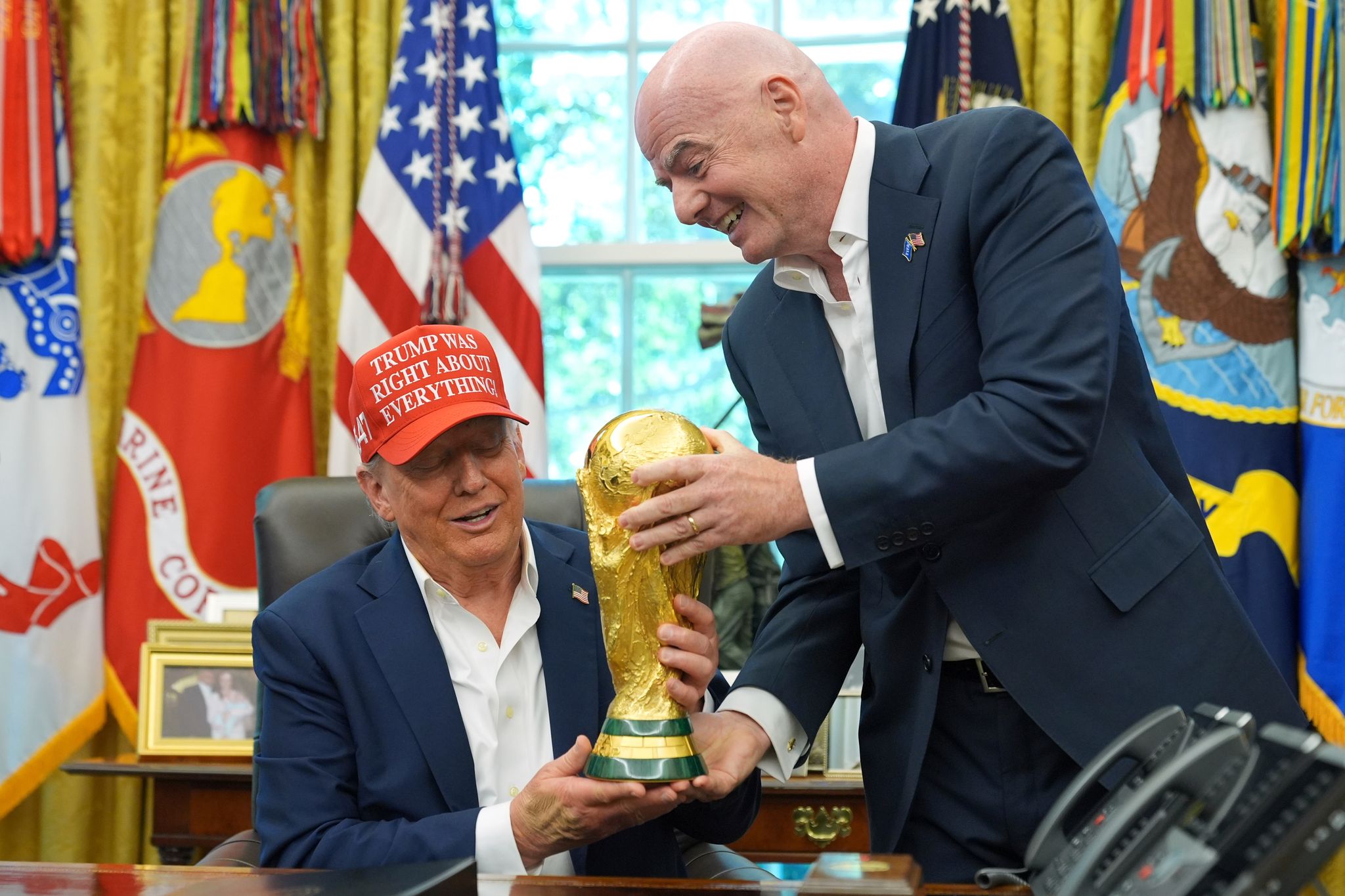 Trump droht mit Streichung von WM-Spielorten in den USA