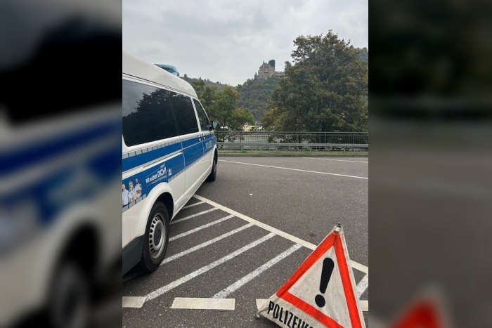 Kontrolle von 102 Zweirädern in Boppard