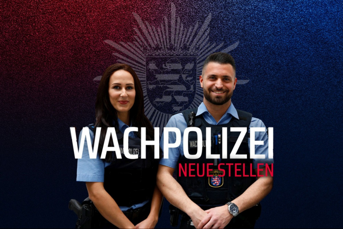 Darmstadt: Polizei in Südhessen sucht Wachpolizei-Verstärkung