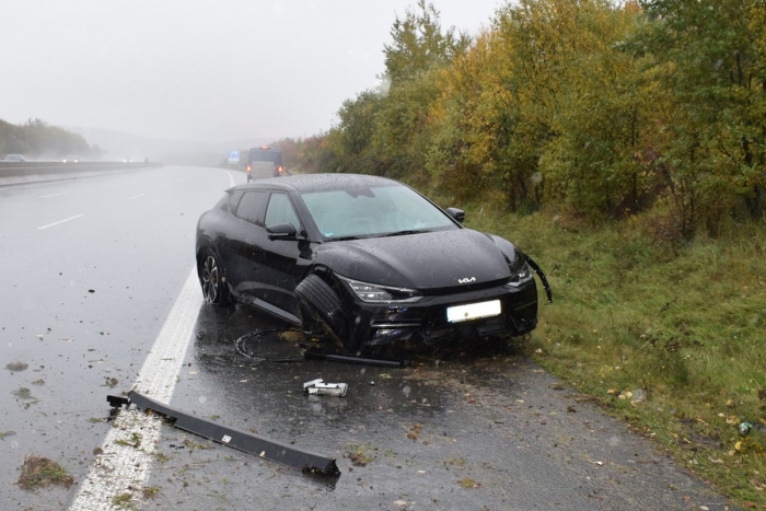 Seesen: Verkehrsunfall auf der BAB 7