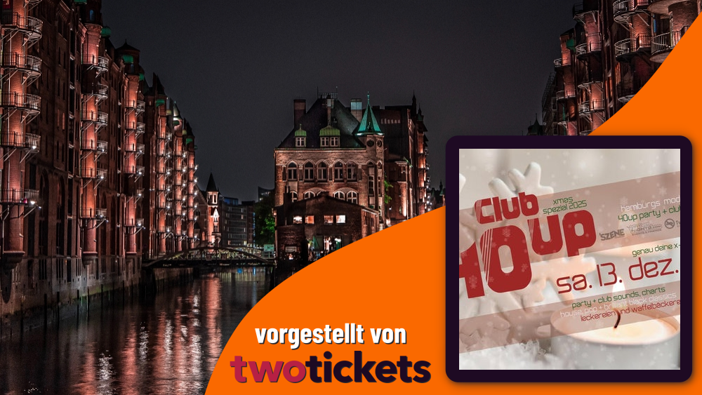 Besondere Musikevents in Hamburg am 13.12.25: Club40up – Genau deine Weihnachtsparty
