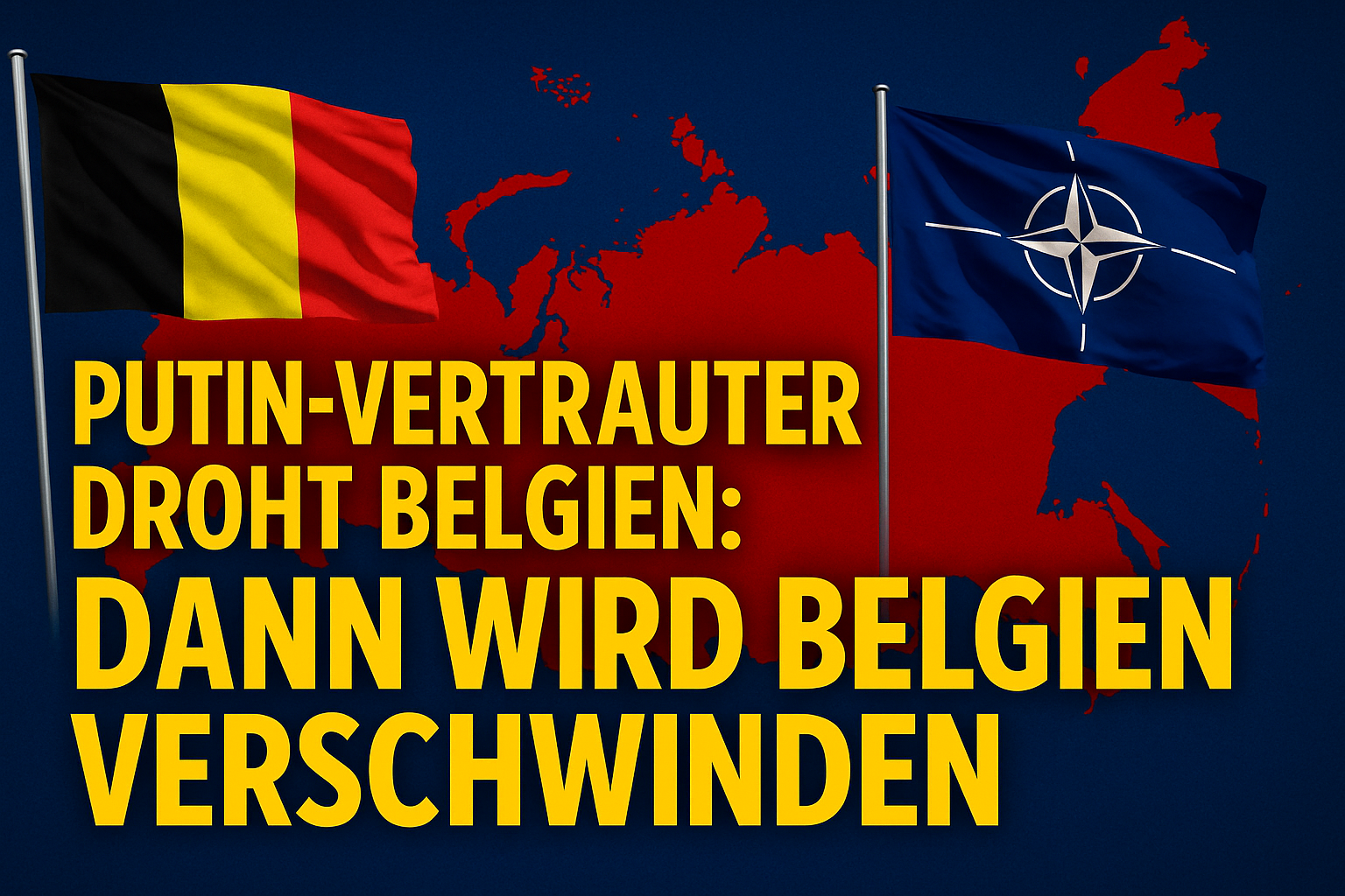 Putins Vertrauter Dmitri Medwedew droht Belgien mit Vernichtung