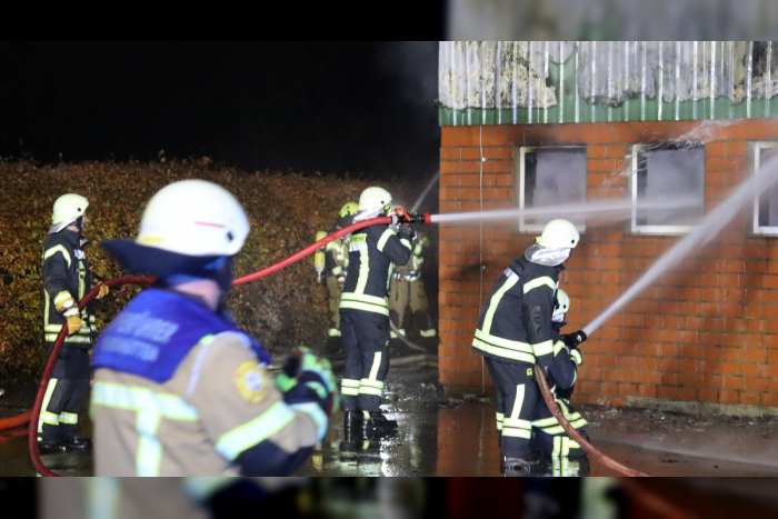 Pinneberg: Feuer in Kuhstall – 72 Tiere gerettet