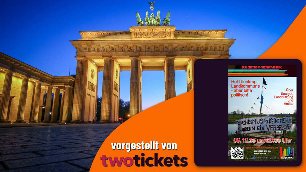 Indoor in Berlin am 09.12.25: „Hof Ulenkrug: Landkommune – aber bitte politisch!“