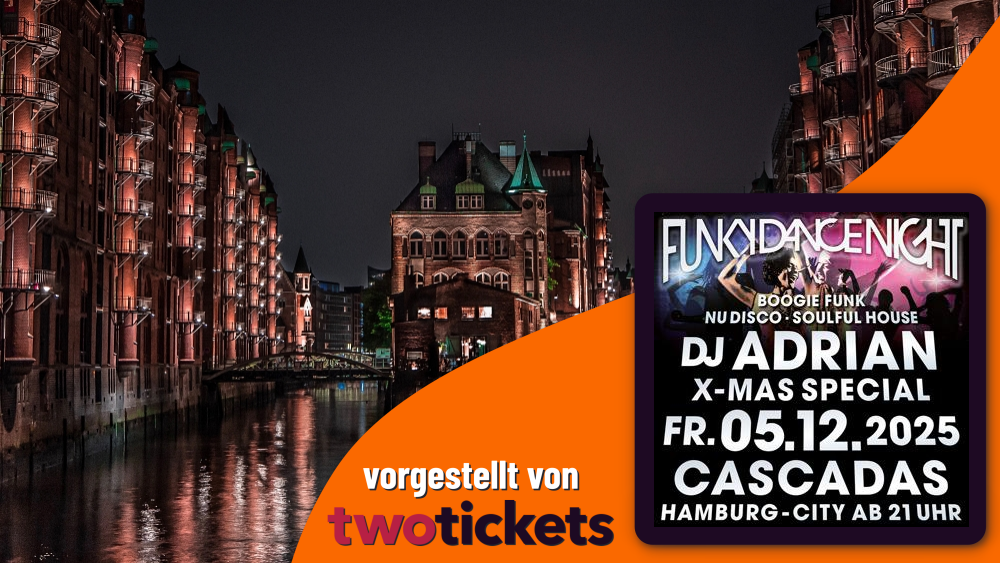 Jazz, Blues, Funk & Soul in Hamburg am 05.12.25: Funky Dance Night X-Mas Special