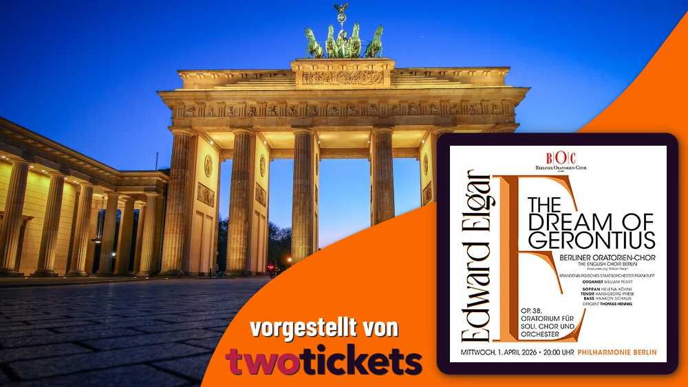 Klassische Konzerte in Berlin am 01.04.26: Edward Elgar: The Dream of Gerontius