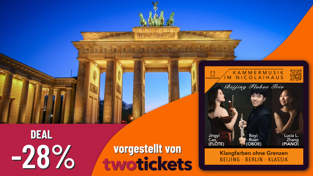 Klassische Konzerte in Berlin am 02.12.25: Kammermusik im Nicolaihaus: Beijing Floboe -Flöte, Oboe,Piano