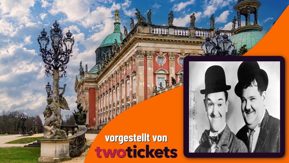 Komödie in Altlandsberg am 15.11.25: Stummfilmkonzert: Laurel & Hardy