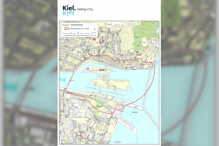 Kiel-Wik: Bombenentschärfung in Kiel