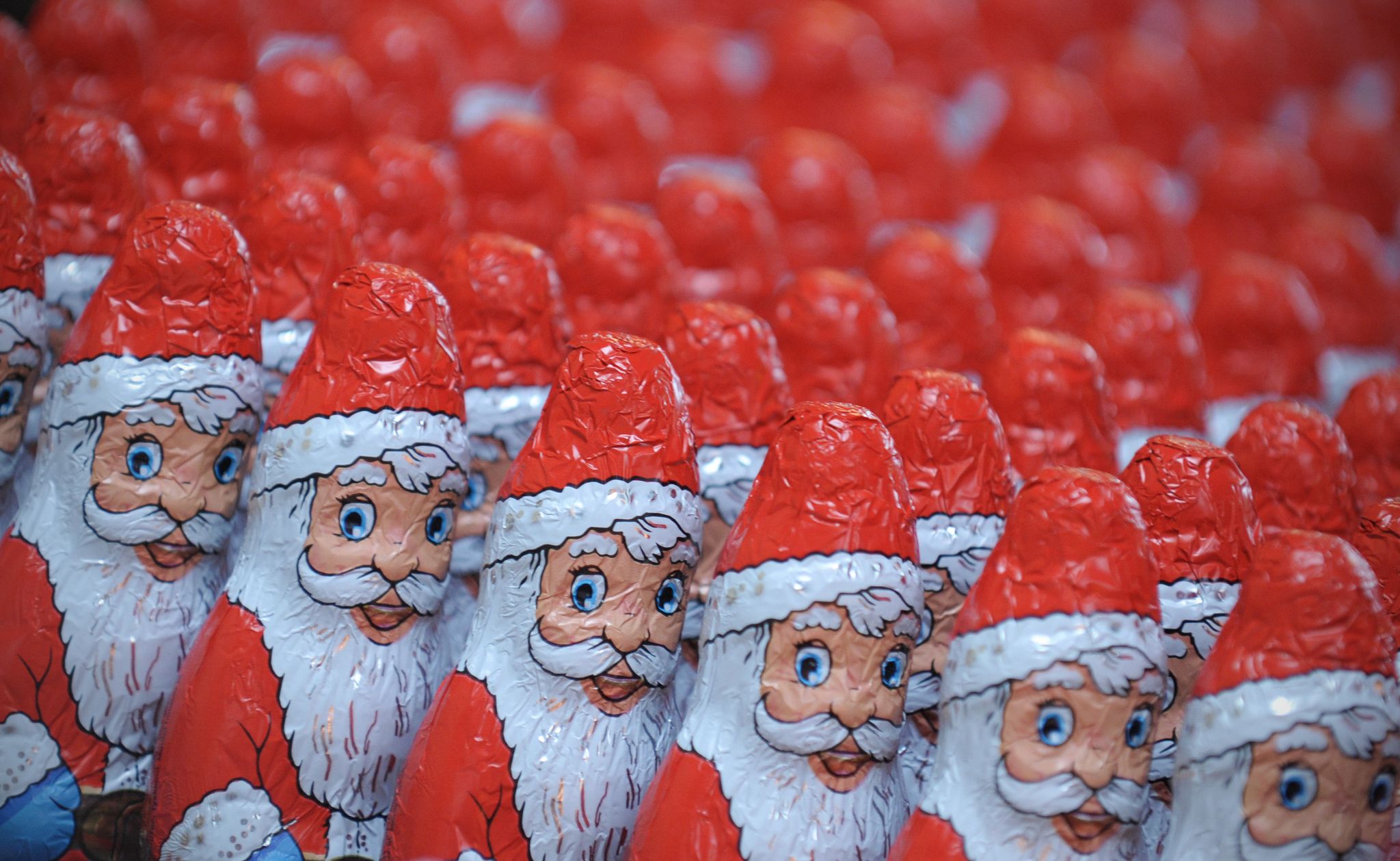 Schoko-Weihnachtsmänner kosten deutlich mehr als 2024