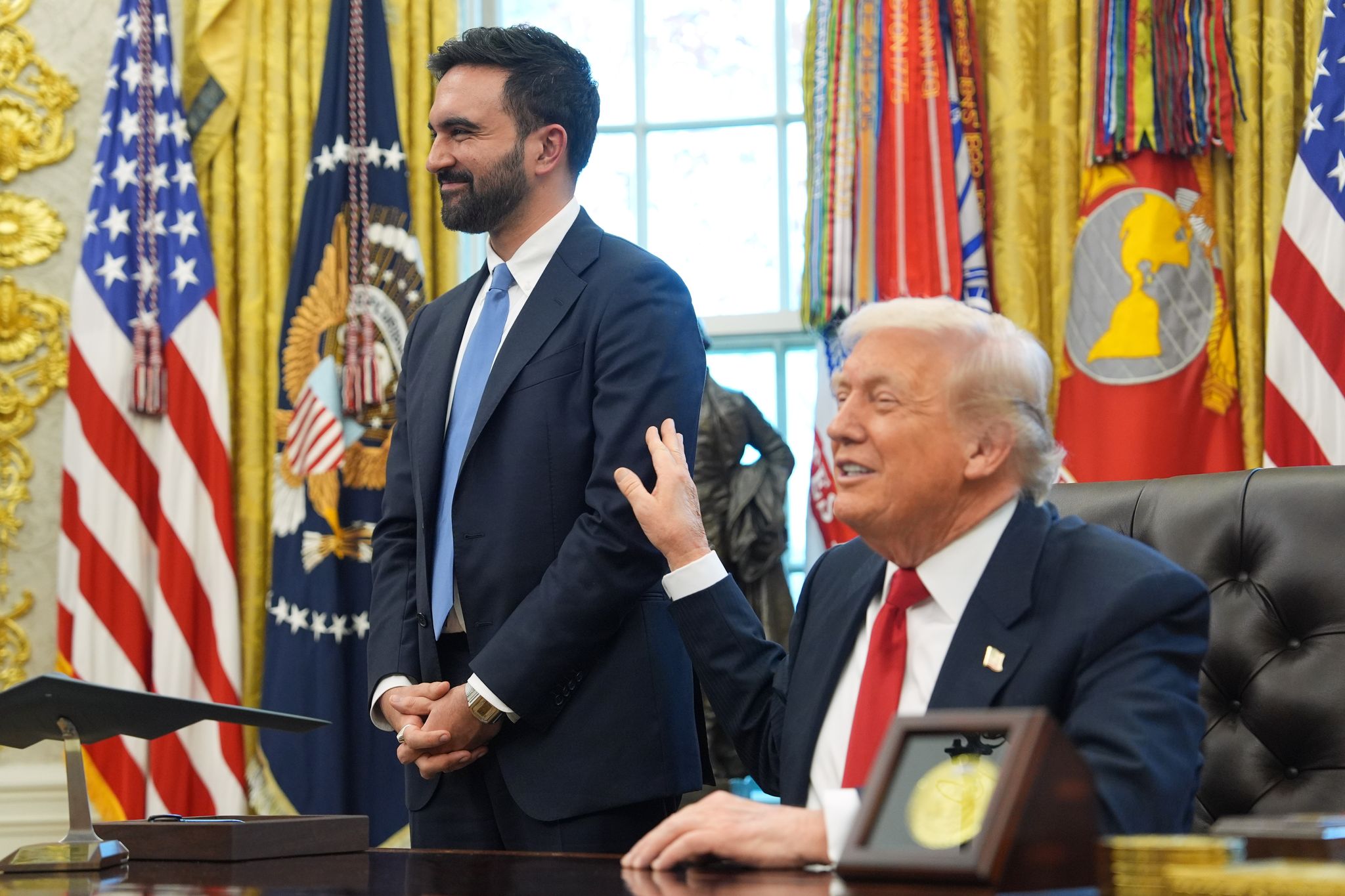 Charme-Offensive im Oval Office: Trump schwärmt von Mamdani