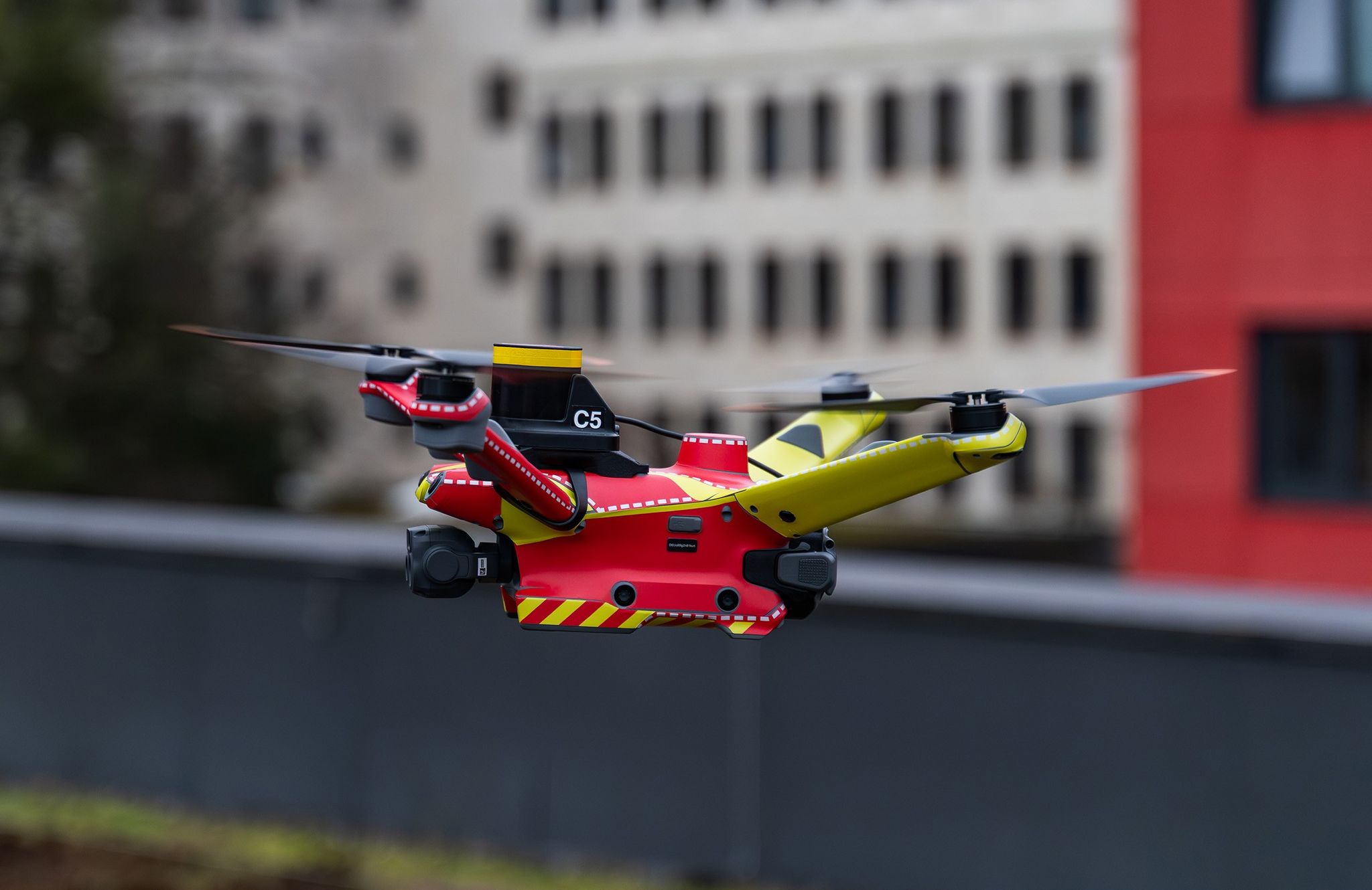 Pilotprojekt in München – Drohnen fliegen Feuerwehr voraus