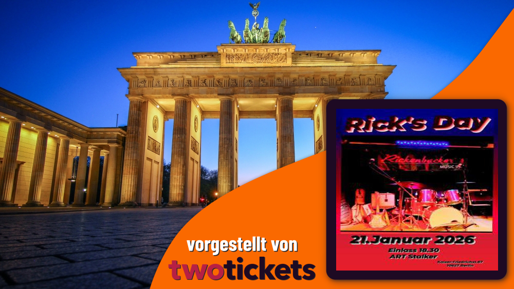 Besondere Musikevents in Berlin am 21.01.26: Rick´` s Day – Session